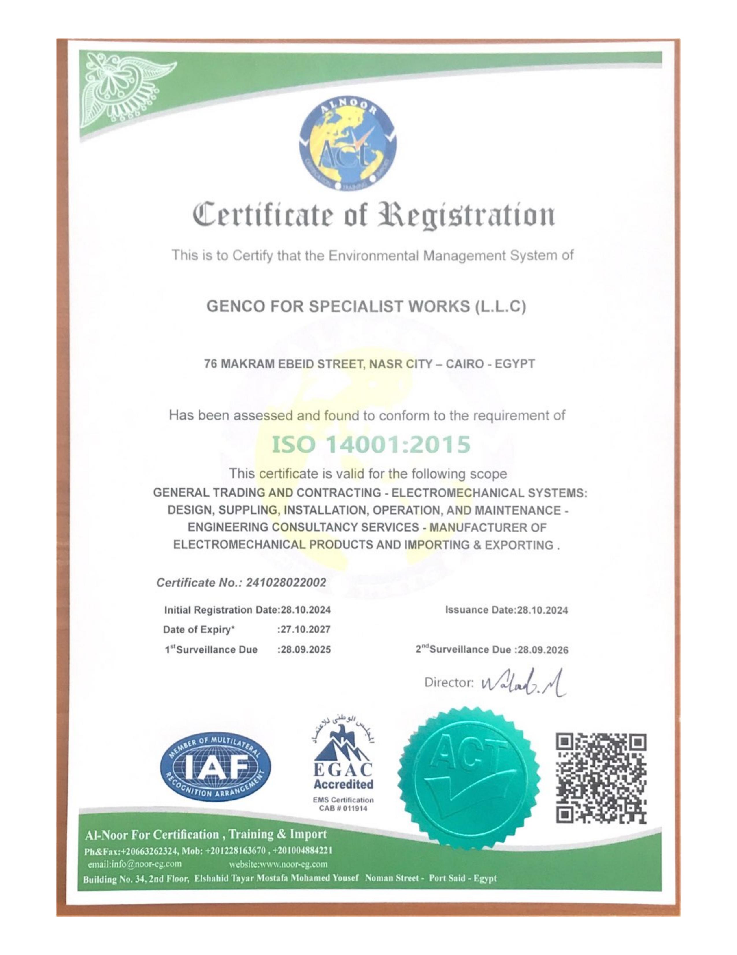 ISO 14001:2015